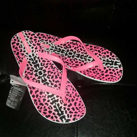 ipanema animal print flip flops